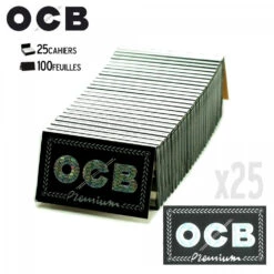 25 Carnets De Feuilles OCB Premium