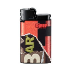 Barquette De 24 Briquets Djeep Assortis - Ripped Paper -Fournitures Pour Fumeurs barquette de 24 briquets djeep assortis ripped paper 3