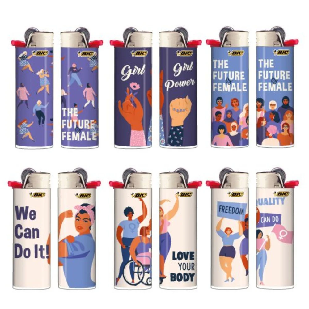 Bic Barquette De 50 Briquets J26 Girl Power 4 Bic Barquette De 50 Briquets J26 Girl Power – Image 2