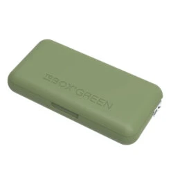 Boite à Tabac Slim Verte Multi Usage - Tobox Green -Fournitures Pour Fumeurs boite a tabac slim verte multi usage tobox green 3