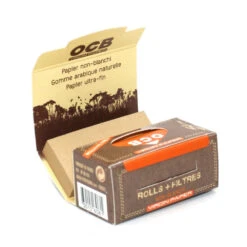 Boite De 16 Rouleaux De Feuilles Virgin Paper + Filtres (Rolls) Slim - OCB Non Blanchi 11 Boite De 16 Rouleaux De Feuilles Virgin Paper + Filtres (Rolls) Slim - OCB Non Blanchi -Fournitures Pour Fumeurs boite de 16 rouleaux de feuilles virgin paper filtres rolls slim ocb non blanchi 4