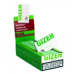 Fournitures Pour Fumeurs -Fournitures Pour Fumeurs boite de 20 carnets de feuille a rouler gizeh hyper fin 1