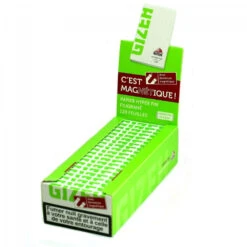 Boite De 20 Carnets De Feuille à Rouler GIZEH Hyper Fin -Fournitures Pour Fumeurs boite de 20 carnets de feuille a rouler gizeh hyper fin 4