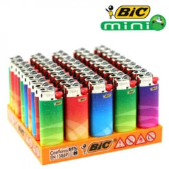 Boite De 50 Briquets J25 Mini BIC SPLENDID -Fournitures Pour Fumeurs boite de 50 briquets j25 mini bic splendid 3