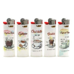 Boite De 50 Briquets Maxi BIC - Café -Fournitures Pour Fumeurs boite de 50 briquets maxi bic cafe 2