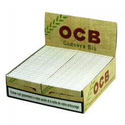 Fournitures Pour Fumeurs -Fournitures Pour Fumeurs boite de 50 paquets ocb chanvre bio regular 1