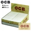 Boite De 50 Paquets OCB Chanvre Bio (Regular) -Fournitures Pour Fumeurs boite de 50 paquets ocb chanvre bio regular