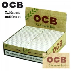 Boite De 50 Paquets OCB Chanvre Bio (Regular)