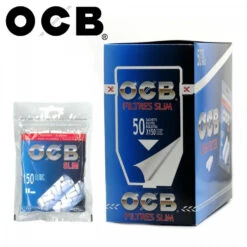 Boite De 50 Sachets De Filtre Slim OCB -Fournitures Pour Fumeurs boite de 50 sachets de filtre slim ocb 3