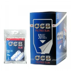 Boite De 50 Sachets De Filtre Slim OCB -Fournitures Pour Fumeurs boite de 50 sachets de filtre slim ocb 4