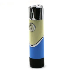 Briquet Cylindre Bicolore Volkswagen Bleu Et Beige -Fournitures Pour Fumeurs briquet cylindre bicolore volkswagen bleu et beige 2