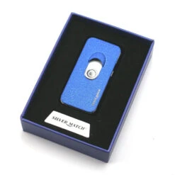 Briquet Silvermatch Turnable - Bleu -Fournitures Pour Fumeurs briquet silvermatch turnable bleu 3
