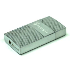 Champ Briquet Windproof - Logo Playboy Inox -Fournitures Pour Fumeurs briquet windproof logo playboy inox 1