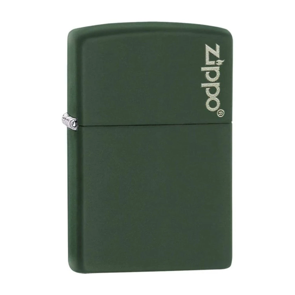 Briquet Zippo Logo - Vert Mat 3 Briquet Zippo Logo - Vert Mat