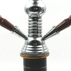 Chicha Al Malik - Double Tuyaux - Or 10 Chicha Al Malik - Double Tuyaux - Or -Fournitures Pour Fumeurs chicha al malik double tuyaux or 3