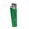 Clipper Métal Avec Etui – Green Pattern -Fournitures Pour Fumeurs clipper metal avec etui green pattern