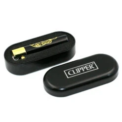 Clipper Métal - Skull Gold 7 Clipper Métal - Skull Gold -Fournitures Pour Fumeurs clipper metal skull gold 2