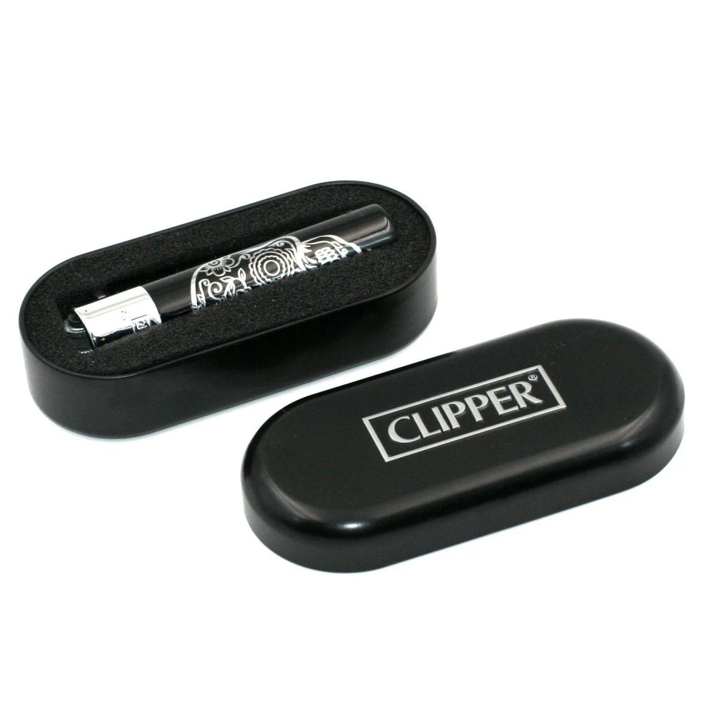 Clipper Métal - Skull Silver 4 Clipper Métal - Skull Silver – Image 2