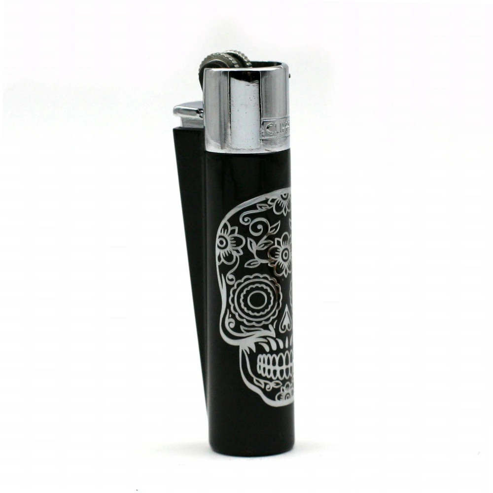 Clipper Métal - Skull Silver 3 Clipper Métal - Skull Silver