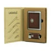 Champ Coffret Laguiole - Briquet Et Etui à Cigarettes Marron -Fournitures Pour Fumeurs coffret laguiole briquet et etui a cigarettes marron