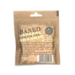 Lot De 10 Sachets De 150 Filtres - BANKO Natural -Fournitures Pour Fumeurs lot de 10 sachets de 150 filtres banko natural 4