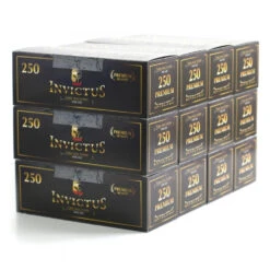 Lot De 12 Boîtes De 250 Tubes à Cigarettes - Invictus -Fournitures Pour Fumeurs lot de 12 boites de 250 tubes a cigarettes invictus 3