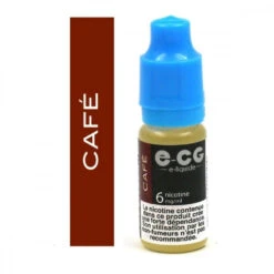 Lot De 5 Flacons E-CG - Café 6 Mg/ml -Fournitures Pour Fumeurs lot de 5 flacons e cg cafe 6 mg ml 2