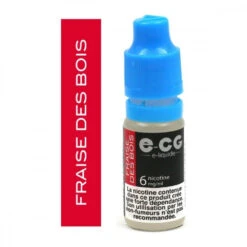 Lot De 5 Flacons E-CG - Fraise Des Bois 6 Mg/ml -Fournitures Pour Fumeurs lot de 5 flacons e cg fraise des bois 6 mg ml 2
