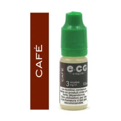 Lot De 5 Flacons E-CG - Goût Café 3 Mg/ml -Fournitures Pour Fumeurs lot de 5 flacons e cg gout cafe 3 mg ml 2