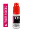 Lot De 5 Flacons E-CG - Goût Fruits Rouges 6 Mg/ml -Fournitures Pour Fumeurs lot de 5 flacons e cg gout fruits rouges 6 mg ml