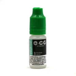 Lot De 5 Flacons E-CG - Goût Menthe Fraîche 3 Mg/ml -Fournitures Pour Fumeurs lot de 5 flacons e cg gout menthe fraiche 3 mg ml 3
