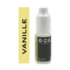 Lot De 5 Flacons E-CG - Goût Vanille 0 Mg/ml -Fournitures Pour Fumeurs lot de 5 flacons e cg gout vanille 0 mg ml 2