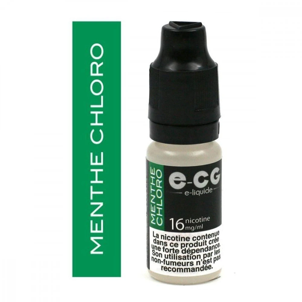 Lot De 5 Flacons E-CG - Menthe Chloro 16 Mg/ml 5 Lot De 5 Flacons E-CG - Menthe Chloro 16 Mg/ml – Image 3