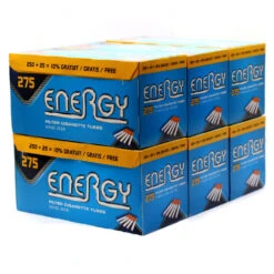 Lot De 6 Boites De 275 Tubes à Cigarettes Energy