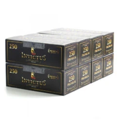 Lot De 8 Boîtes De 250 Tubes à Cigarettes - Invictus -Fournitures Pour Fumeurs lot de 8 boites de 250 tubes a cigarettes invictus 2