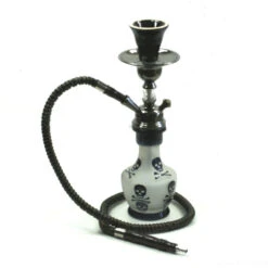 Forest Narguilé à Tête De Mort (33 Cm) - Noir -Fournitures Pour Fumeurs narguile a tete de mort 33 cm noir 3