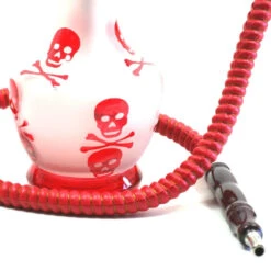 Forest Narguilé à Tête De Mort (33 Cm) - Rouge -Fournitures Pour Fumeurs narguile a tete de mort 33 cm rouge 3