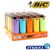 Plaquette De 50 Briquets BIC MAXI J 26 - Pastel -Fournitures Pour Fumeurs plaquette de 50 briquets bic maxi j 26 pastel