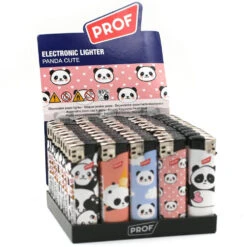 Plaquette De 50 Briquets électroniques Prof Panda