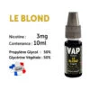 Vap Nation Lot De 5 Liquides - Le Blond 3 Mg -Fournitures Pour Fumeurs vap nation lot de 5 liquides le blond 3 mg