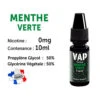 Vap Nation Lot De 5 Liquides - Menthe Verte 0 Mg -Fournitures Pour Fumeurs vap nation lot de 5 liquides menthe verte 0 mg