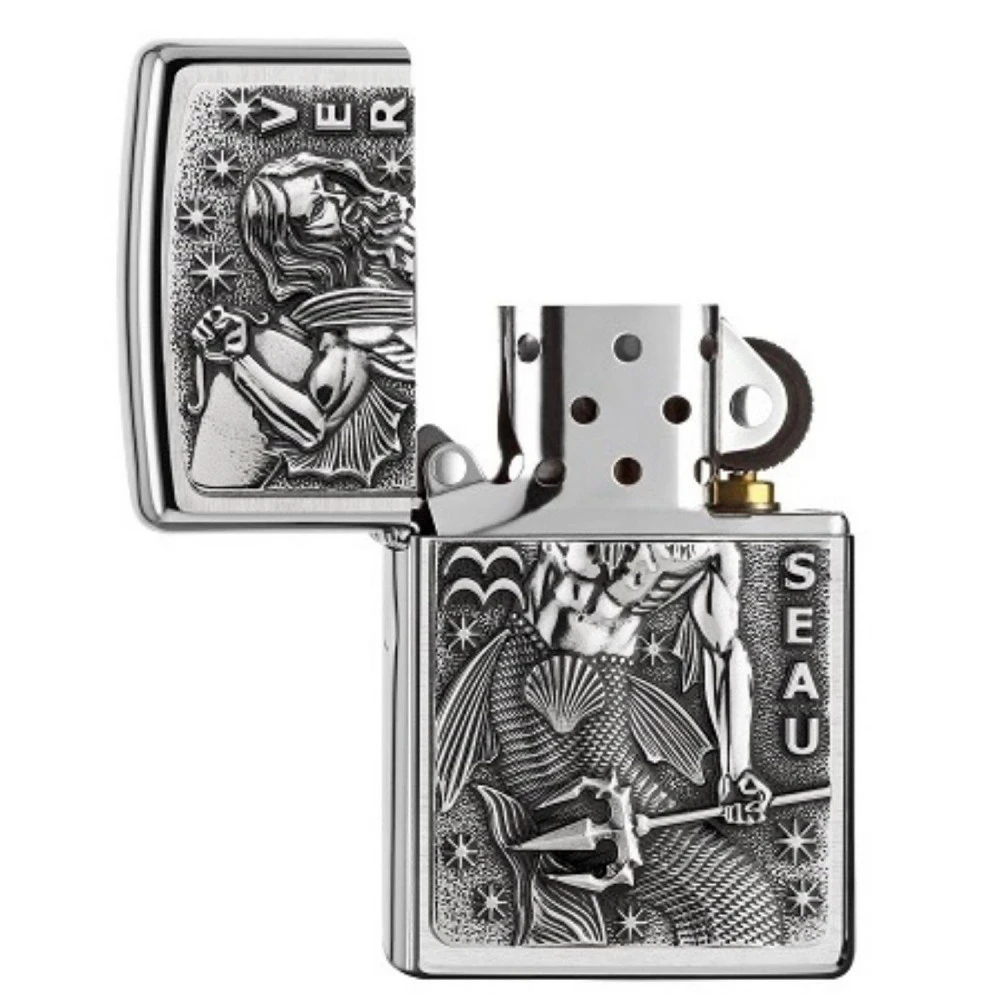 Zippo Briquet Zodiaque - Verseau 4 Zippo Briquet Zodiaque - Verseau – Image 2