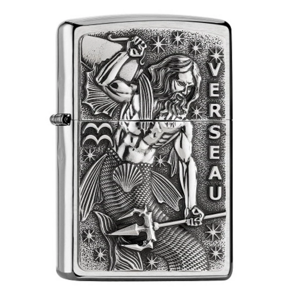 Zippo Briquet Zodiaque - Verseau 3 Zippo Briquet Zodiaque - Verseau