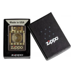 Zippo Greek Key Design 60005319 5 Zippo Greek Key Design 60005319 -Fournitures Pour Fumeurs zippo greek key design 60005319 1