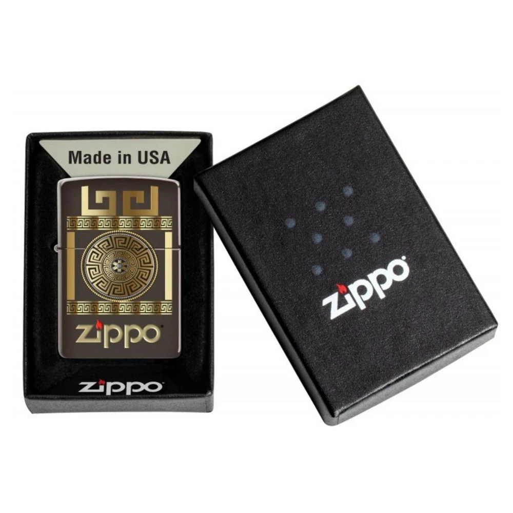 Zippo Greek Key Design 60005319 4 Zippo Greek Key Design 60005319 – Image 2