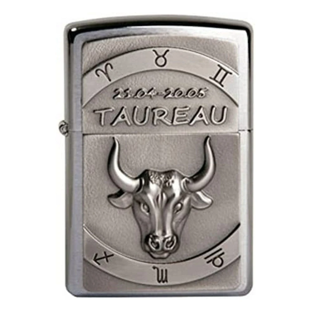 ZIPPO Signe Du Zodiaque - Taureau 3 ZIPPO Signe Du Zodiaque - Taureau